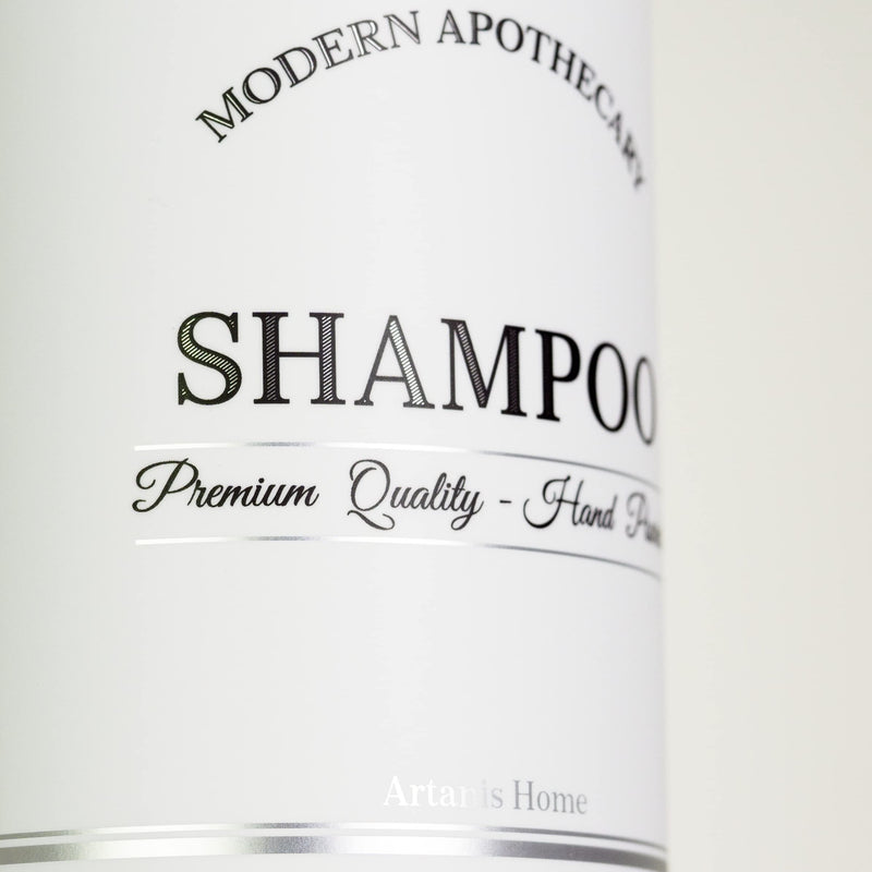 Clear Refillable Shampoo and Conditioner Bottles - Body Wash, Shampoo and Conditioner Dispenser - PET Plastic Shampoo Bottles Refillable with Pump - Waterproof Labels - 16 oz, 3 Pack (Stainless Steel) Stainless Steel Pumps