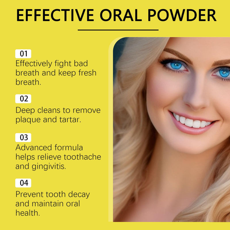 [Australia] - Natural Bee Venom Tooth Powder 1.76Oz - Whitening & Sensitivity Relief, Long-Lasting Fresh Breath, Dentist-Recommended Oral Care - Non-Toxic Formula 