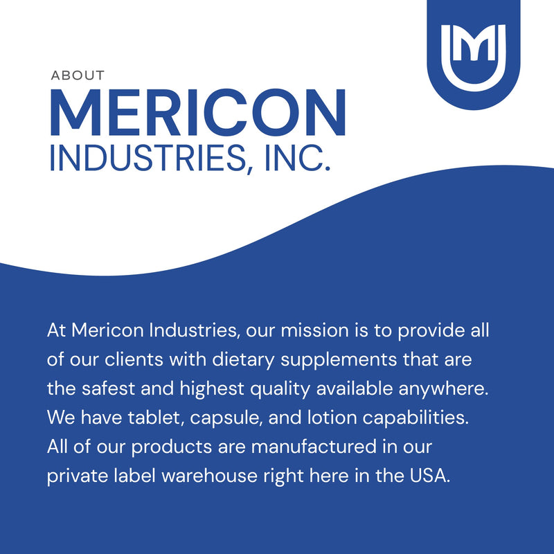 [Australia] - Mericon Industries MSM Organic Sulfur Powder | MSM Supplement for Inflammation, Hair Growth, Healthy Skin, & Increased Energy | Non-GMO, Vegan, Gluten Free, Soy Free (8oz) 