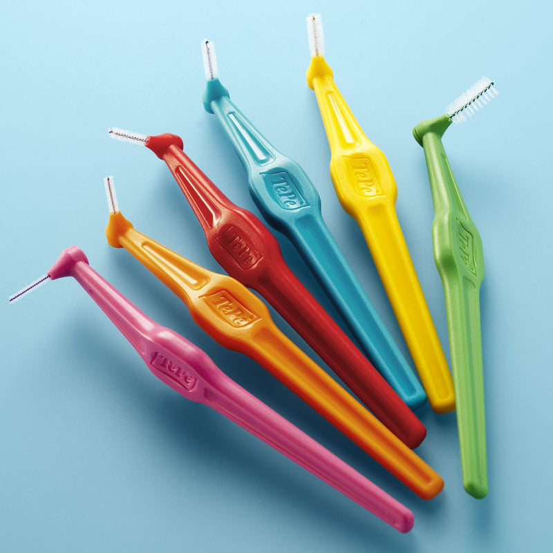 [Australia] - TePe Angle interdental brush blue (ISO size 3: 0.6 mm) / Controlled cleaning of the spaces between teeth even in hard-to-reach places / 1 x 6 Angle interdental brushes (pack of 2) 6 pieces (pack of 2) 