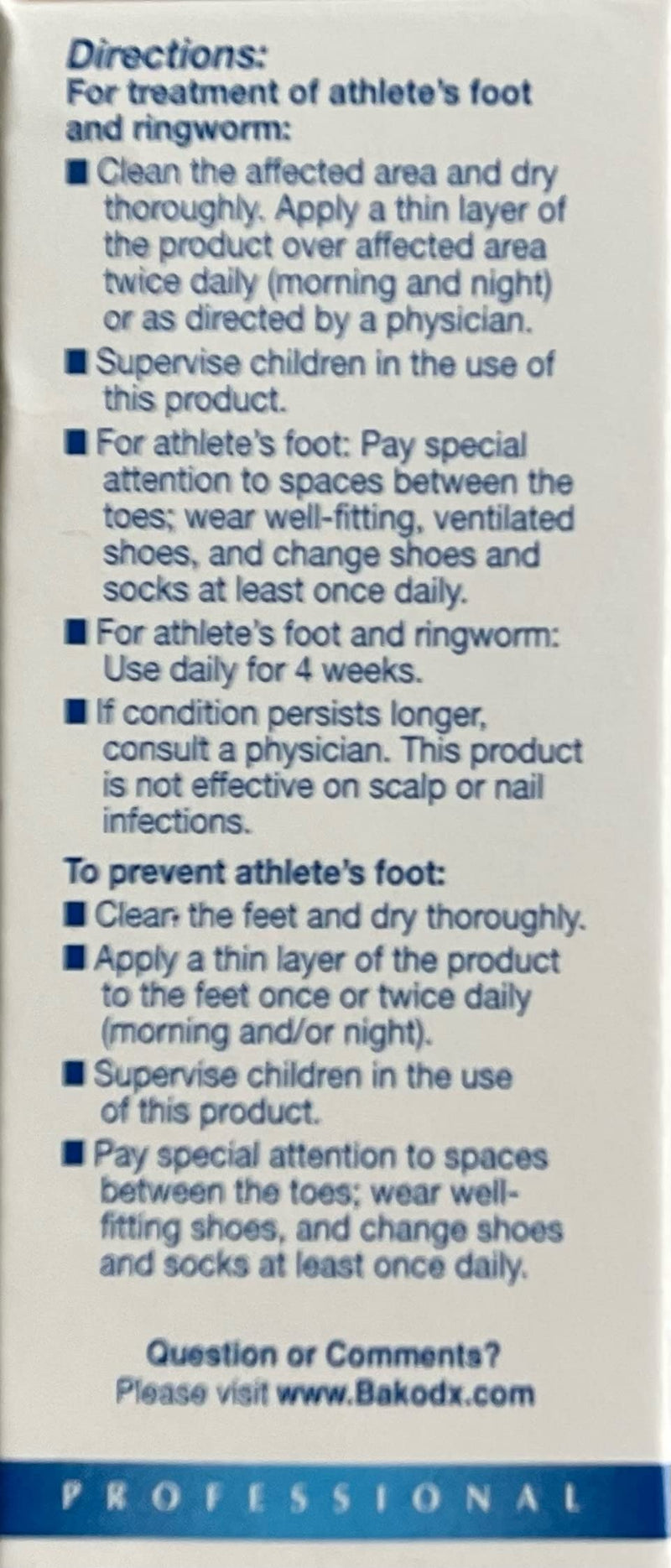 [Australia] - Clarus Solution Antifungal 1%, 0.5 floz 