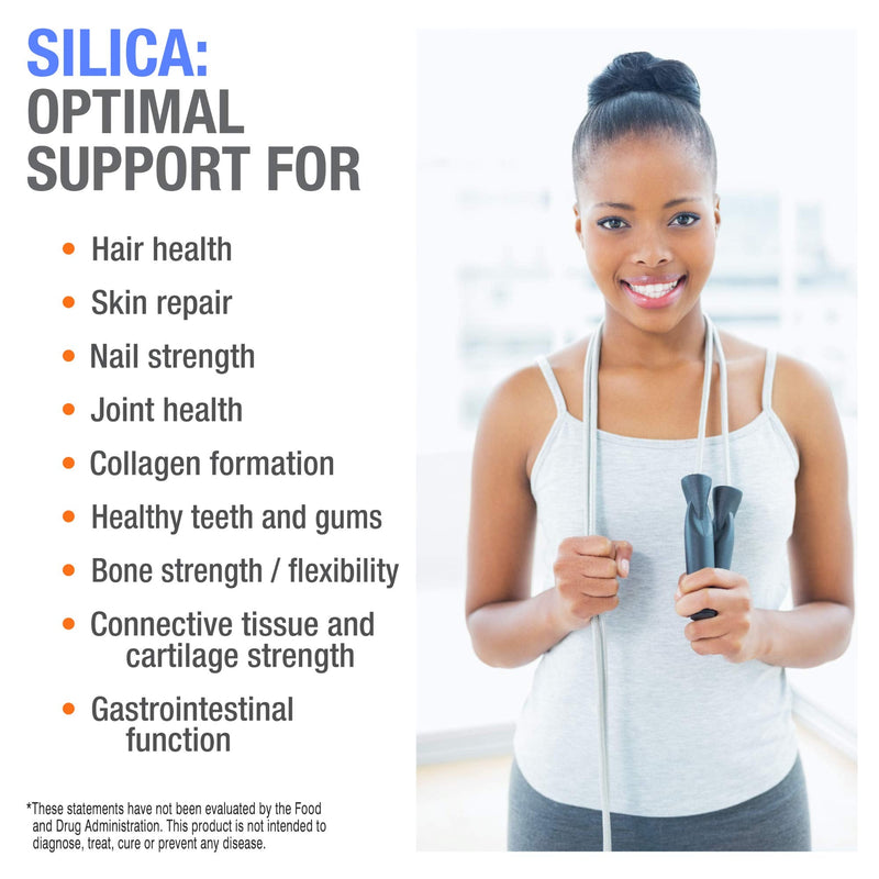 [Australia] - Cellfood Essential Silica Anti-Aging Formula, 4 fl oz, 2 Pack - Supports Healthy Bones, Joints, Hair, Skin, Nails, Teeth & Gums - Easy to Absorb - Gluten Free, Thiaminase Free, Non-GMO - 80-Day Supply Unflavored 4 Fl Oz (Pack of 2) 