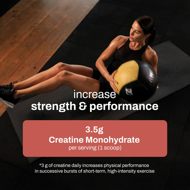 Women's Creatine Monohydrate Powder 210g – Unflavoured, 100% Pure Micronised Creatine for Women, Easy to Mix Creatine Powder for Strength, Performance & Active Lifestyle | 60 Servings