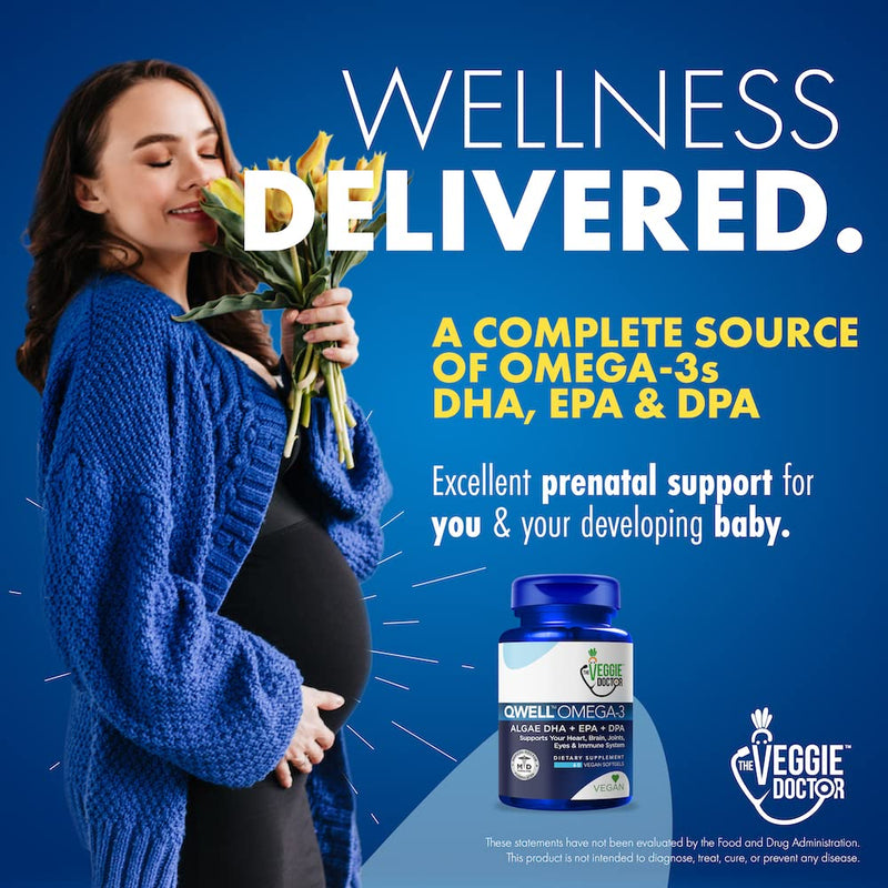 [Australia] - Vegan Omega 3 Supplement - Omega 3 Fish Oil Alternative - No Carrageenan – Plant Based Algae Omega 3 Fatty Acid Supplements - DHA, EPA, DPA - Heart, Brain, Joint, Eye, Immune Support 