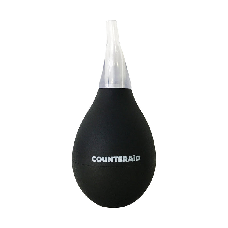 [Australia] - Washable and Reusable, Nasal Aspirator, Ear Wax Syringe, Ulcer Syringe, Bulb Syringe for Babies and Infants, with Tip Which Can Be Taken Apart for Easy Cleaning, 4 Pack - by CounterAid 