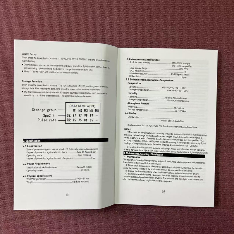 MOMMED Pulse Oximeter, Blood Oxygen Saturation Monitor (SpO2) with Clear Display, Pulse Rate (PR) Perfusion Index (PI) Finger Oximeter, Accurate Oxygen Saturation Meter for Fitness, Sports or Aviation YM201