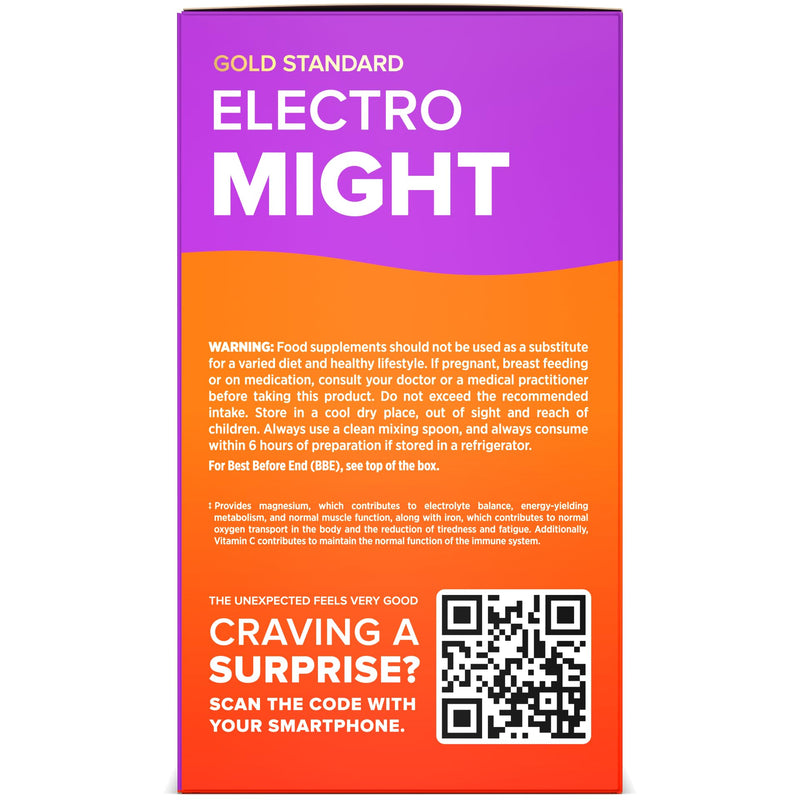 Wellgard Electromight - Electrolytes Sachets, Zero Sugar Rehydration Sachets with Magnesium, Iron & Vitamin C, Electrolyte Powder Sachets, 20 Sachets