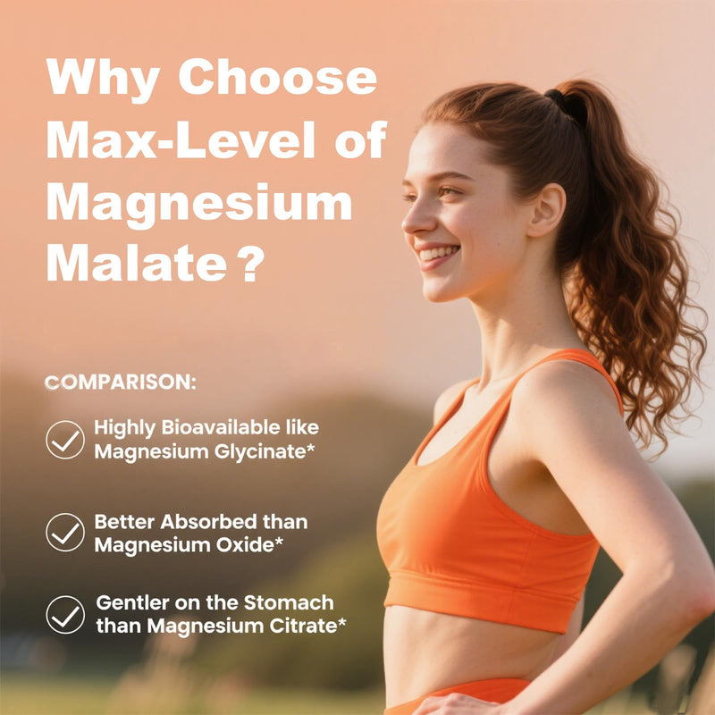 2 Pack Magnesium Malate Gummies 1000mg, High Absorption Magnesium Supplements for Adults & Kids, with L-Theanine, CoQ10 & Vitamin B6, Support Energy Production, Muscle Function, Non-GMO, Vegan, 120Ct 60 Count (Pack of 2)