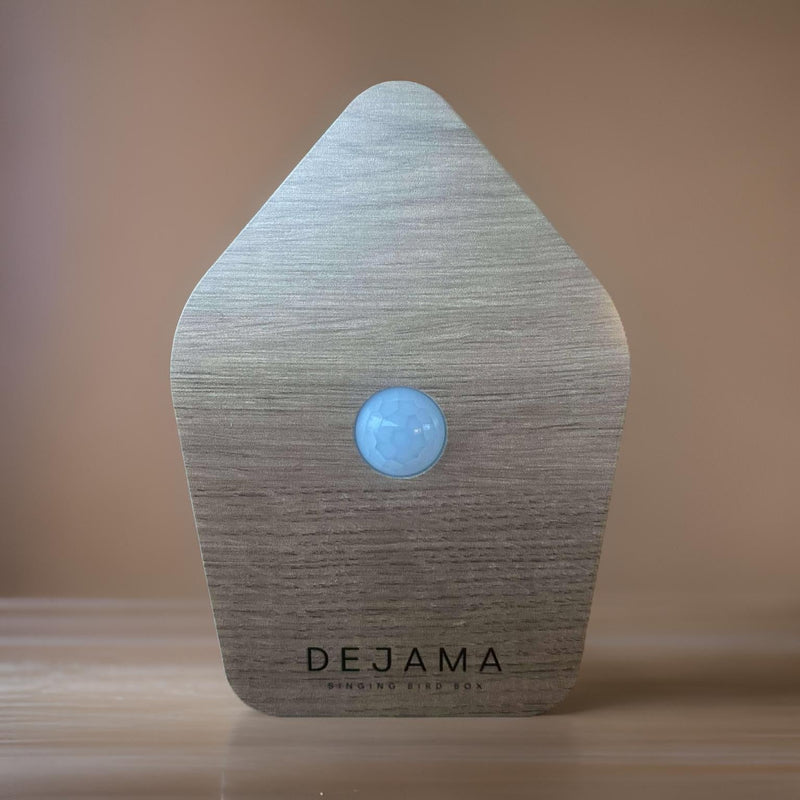 [Australia] - Singing Bird Box Mini Zwitscher for Bathrooms and Interiors Modern Nature Sound Box - Motion Sensor with Sound 