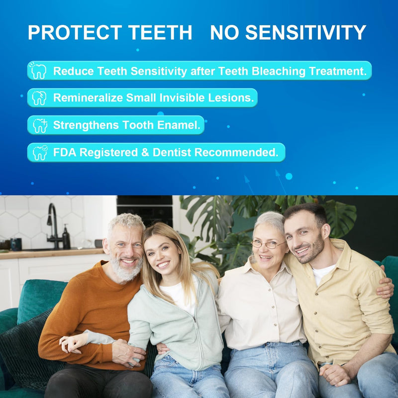 [Australia] - MySmile Remineralization Gel, Remineralizing Gel for Reduce Teeth Sensitivity After Teeth Whitening, Teeth Desensitizing Gel, Strengthen Tooth Enamel, Great for Sensitivity Treatment, 3ML*3PCS 1 Fl Oz (Pack of 3) 