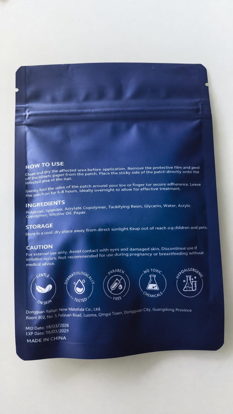 Nail Care Patches 21 PCS, 8-Hour Overnight Toenail Repair and Care Extra Strength, Fast Improvement for Women & Men's Damaged Nails Helps Restore Appearance for Travel Sports 1 Count (Pack of 1)