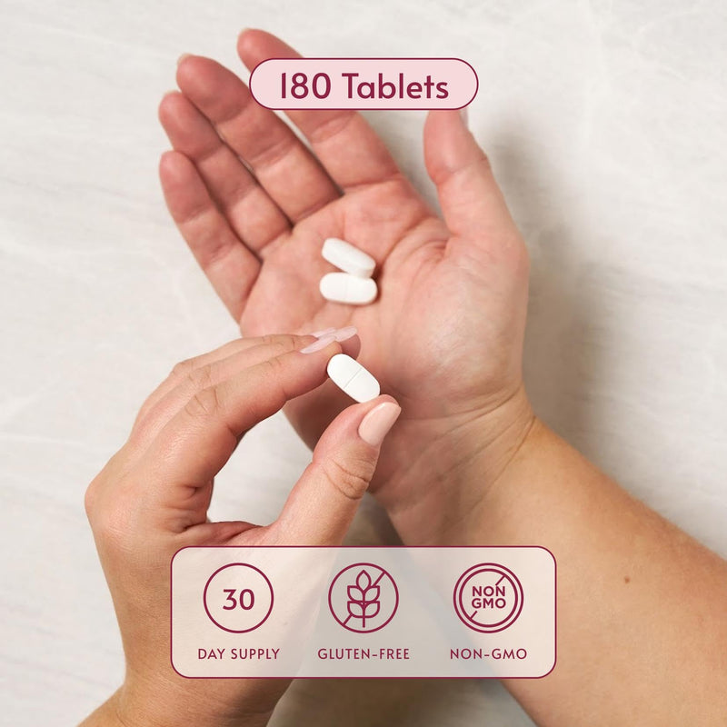 Bariatric Advantage Non Chewable Calcium Citrate, 180 Tablets | 600 mg Calcium Citrate with Vitamin D3, Mineral Supplements for Bariatric Surgery Patients, Non-Chewable Tablet Format