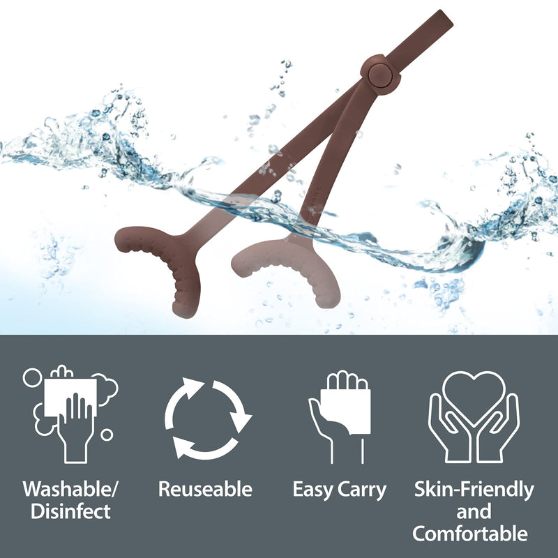 [Australia] - BONE Mask Tie (3 Packs), Face Mask Holder, Adjustable & Skin-Friendly Silicone Extender Strap, Ear Savers for Kids & Adults (Black) Black 