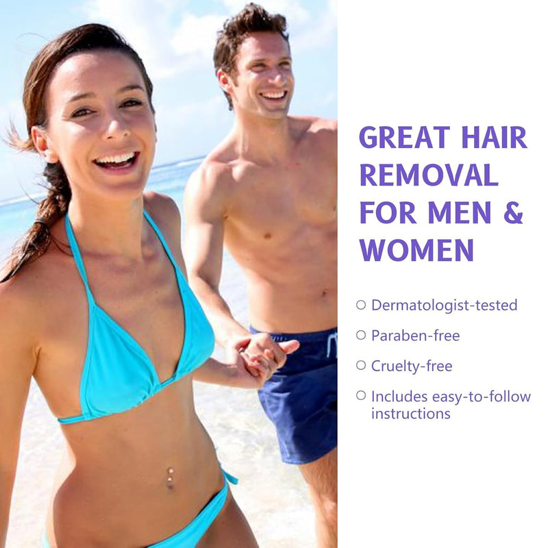 [Australia] - Hair Removal Cream for Women, Body and Facial Hair Removal Cream for Sensitive Skin (3.38 Fl Oz(Pack of 2)) 3.38 Fl Oz (Pack of 2) 