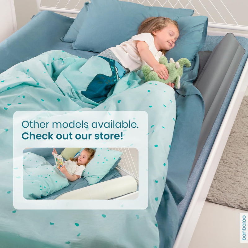 [Australia] - BANBALOO - 2-Pack Inflatable Bed Bumper for Children - Child Fall Protection, Inflatable Travel Bed Rail, for fold-Away, Single, Double, Queen Size, King Size and Montessori beds 