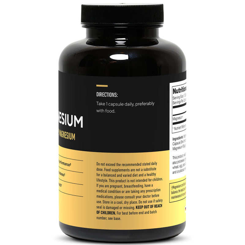 Legion Sucrosomial Magnesium Supplements - High Absorption Magnesium Supplement for Women & Men - Magnesium Mineral Supplements to Help Boost Athletic Performance & Overall Health - 120 Servings