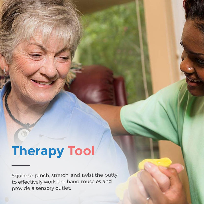 [Australia] - Playlearn Therapy Putty - 5 Strengths - Stress Putty for Kids and Adults - Extra Soft to Firm 