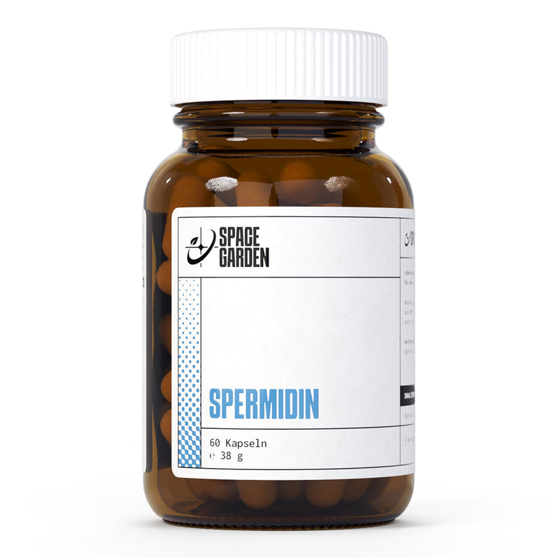 [Australia] - Spacegarden - 300mg spermidine, cell regeneration - 60 spermidine capsules without additives - natural spermidine, vegan range for 1 month 