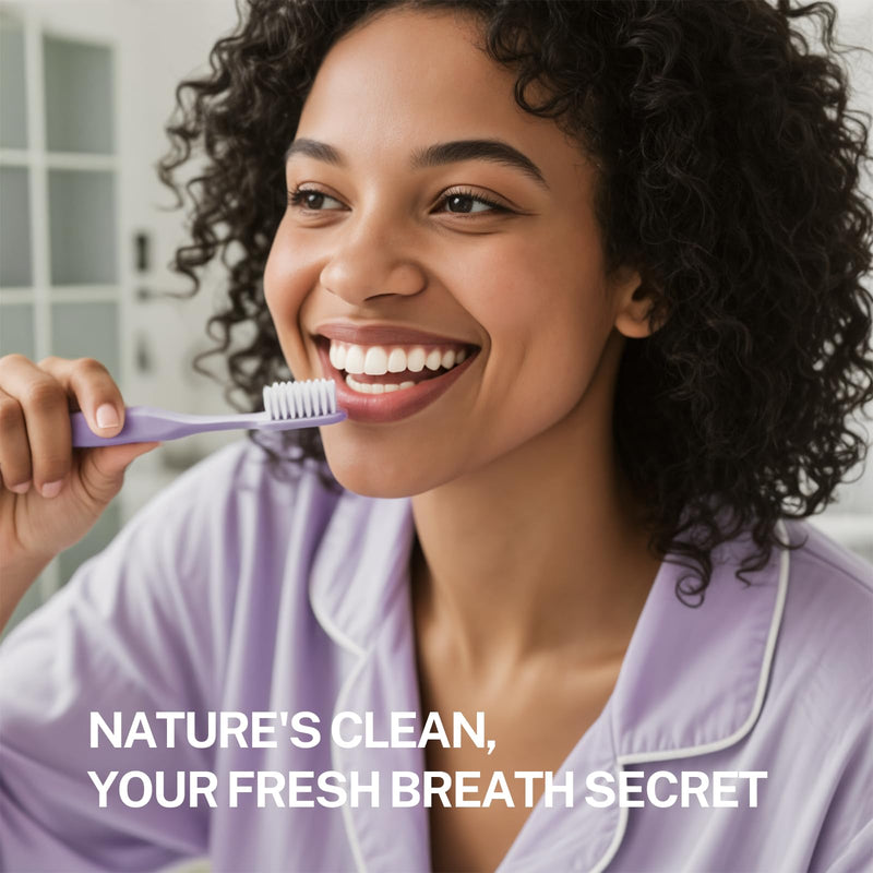 Toothpaste Tablets - 5% Nano Hydroxyapatite, Fluoride Free, Travel Friendly, Eco &Plastic Free, Remineralize & Whitening - 186pcs