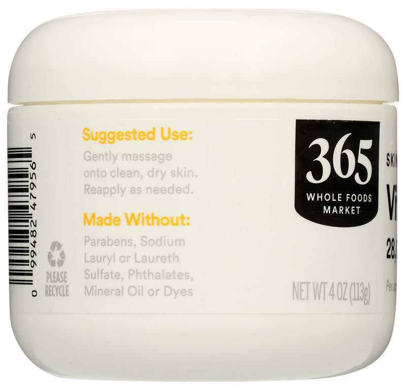 365 by Whole Foods Market, Vitamin E Cream, 28,000 IU, 4 Ounce