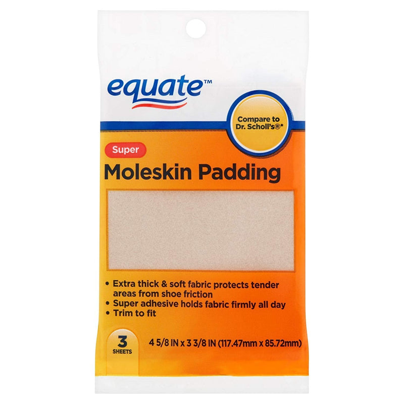 [Australia] - Equate Super Moleskin Padding, 3 Count 
