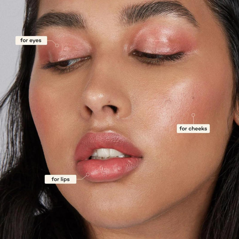 [Australia] - Axiology Multi Stick Crayons For Eyes, Lips, Cheeks Balmies Trio Gift Set - Creamy Buildable Lightweight Moisturizing Blush Face Sticks Contour & Highlighter All Day Wear Face Makeup (Golden Hour) Golden Hour Pack of 3 