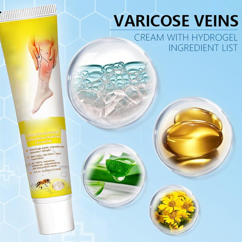 [Australia] - Zoencgz Bee Venom Treatment Cream, Bee Venom Cream for Treating Arthritis and Varicose Veins, Bee Venom Cream, Hydrating Moisturizing Treatment Cream for Men & Women (2PCS) 