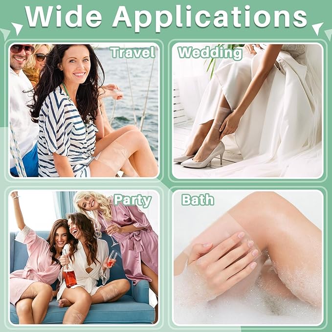Invisible 6"x7" Legs & Thigh Lift Tapes 30 Pcs, Stretchable & Waterproof & Breathable & Comfortable Instalift Tape Lift and Glow Patches for Women and Girls to Lift Loose Skin Or Sagging Skin 6 x 7 Inch