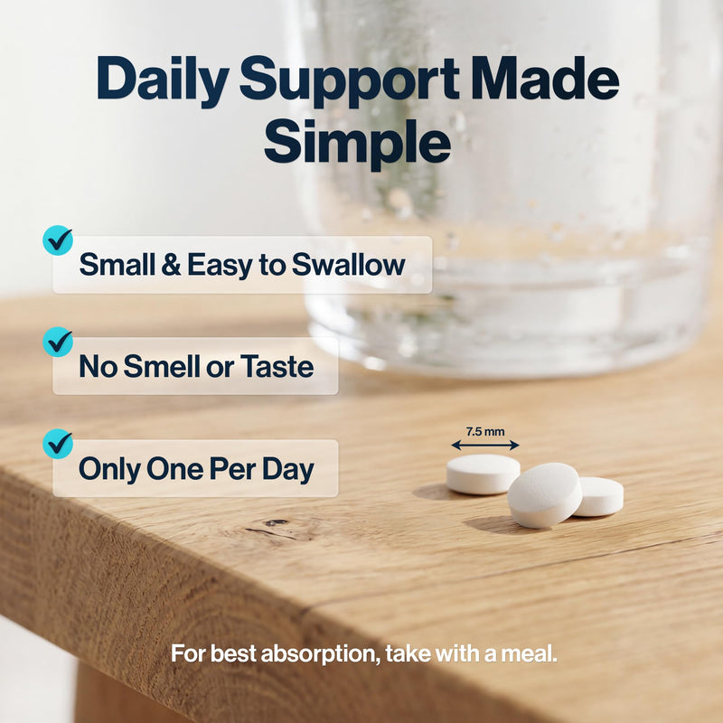 Vitamin D3 K2 Tablets (800 IU + 100µg MK7) – 365 Small Easy to Swallow UK Made Vegan Vitamin D Supplement (1 Year Supply) – Bone Health, Teeth, Muscle & Immune – Cholecalciferol – 4 HIM & HER Vitamin D3 + Vitamin K2 (800IU + 100µg)