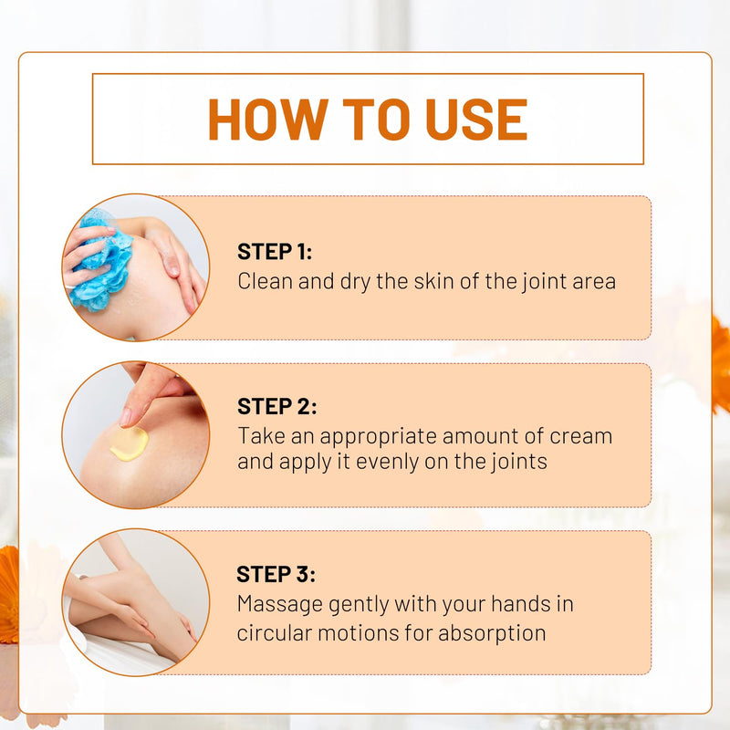 [Australia] - Bee venom and turmeric joint cream, pack of 2 bee venom advanced joint and bone cream, bee venom ointment, bee venom cream for complaints in the back, joints, knees 
