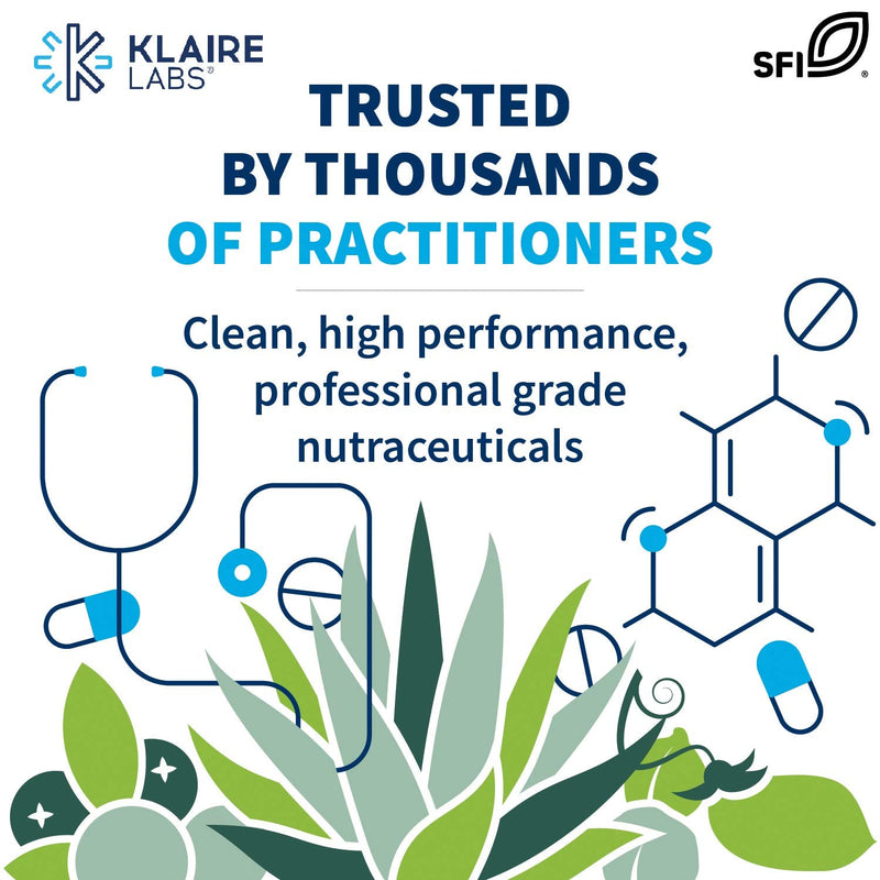 [Australia] - Klaire Labs L Glutamine Powder - 5000mg Free-Form & Hypoallergenic Amino Acid - Supports Muscle Recovery, Immune Support and GI Health - Non Dairy & Gluten Free (351 G / 60 Servings) 