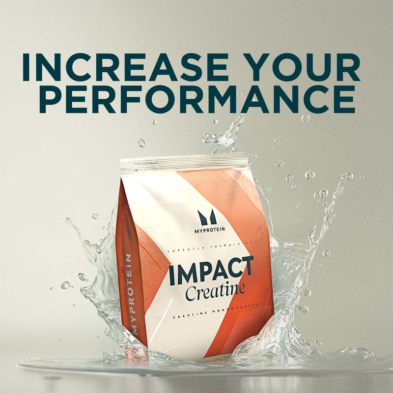 Myprotein Impact Pure Creatine Monohydrate Powder | 500 g (147 Servings) | Micronised Creatine for Strength & Muscle Growth | 3g Per Serving | Supports High-Intensity Training & Recovery | Unflavoured Unflavoured - Powder 500 g (Pack of 1)