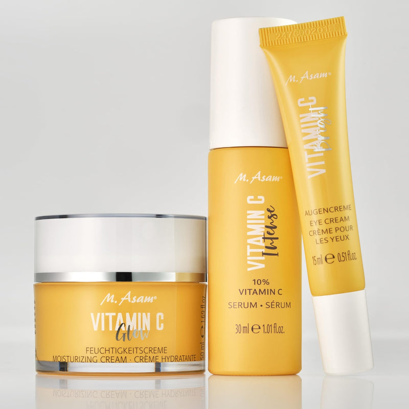 M. Asam Vitamin C Bright Eye Cream (0.5 Fl Oz) | Dark Circle Eye Treatment, Anti-Aging Eye Cream, Hydrating Vitamin C Eye Care for dry skin