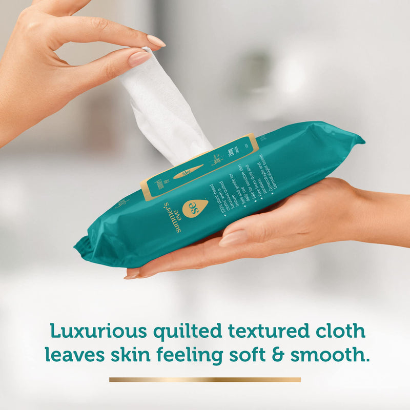 [Australia] - Summer's Eve Spa Calming Chamomile Feminine Wipes, 100% Plant Based*, pH balanced Plush Cloths, 24 Count Feminine Cloths 