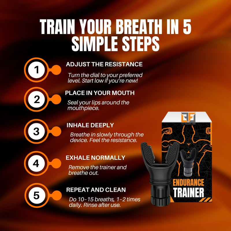 [Australia] - Endurance Trainer ‚Äì Adjustable Breathing Resistance Trainer for Wellness, Stamina & Performance ‚Äì Compact Silicone Trainer for Fitness & Daily Use 