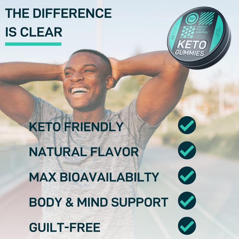[Australia] - MCT Oil Keto Gummies Collagen Metabolism Booster - Pre Workout Gummy Energy Chews Keto Candy - Physical and Mental Energy, Low Carb, Low Calorie - 60 Cherry Collagen Gummies For Women and Men MCT Oil Keto Gummies 