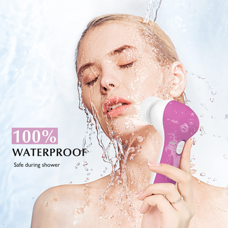 COSLUS 7 in 1 JBK-D Face Cleansing Brush for Men Women