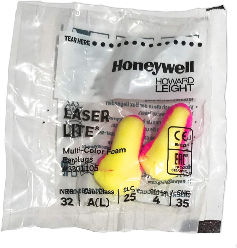 [Australia] - Howard Leight Laser Lite Soft Foam Earplugs SNR 35dB (30 Pairs) 