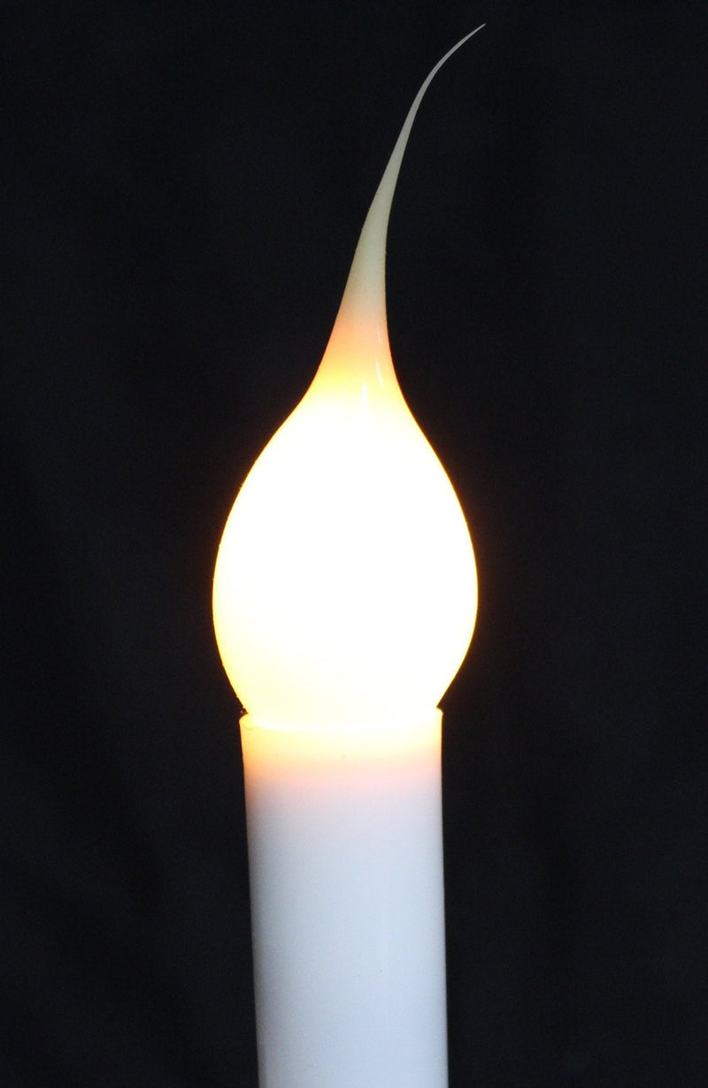 [Australia] - Creative Hobbies® Country Style Silicone Dipped Candle Light Bulbs (Pkg of 10 Bulbs) ~ 5 Watt Pearlized Silicone, Gold Glow 