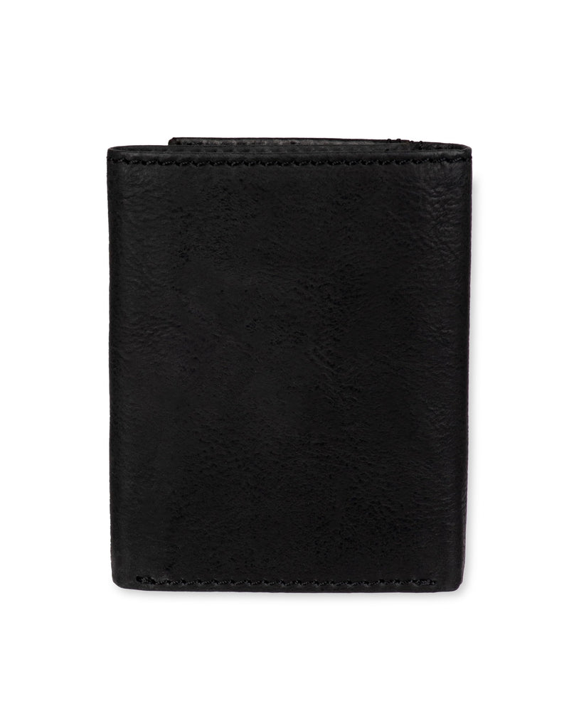 Columbia Men's RFID Trifold Wallet One Size Black Stitch