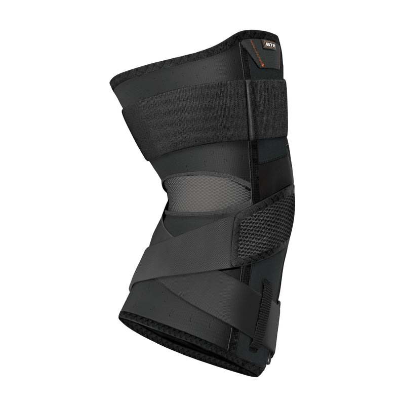 [Australia] - Shock Doctor Knee Brace Support, Compression Sleeve w/side Stabilizers, Patellar Support, Meniscus Injuries, Ligament Sprains, Knee Sleeve, Knee Brace for Men & Women, Running, Walking Small 