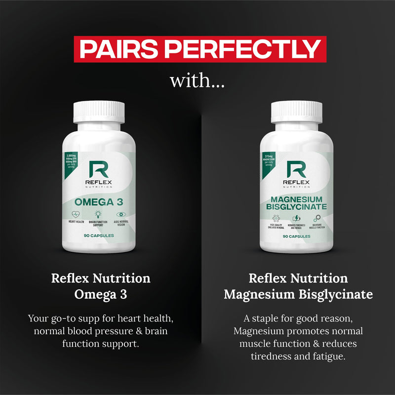 Reflex Nutrition Nexgen® Multivitamins and Minerals for Immune Support (60 Caps)- Multi Mineral and Vitamins for Immune System - Vitamins for Tiredness and Fatigue - Vitamin D Magnesium Vitamin C Zinc Standard 60 count (Pack of 1)
