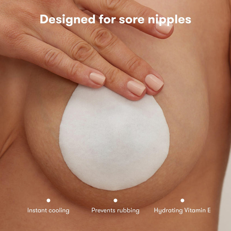 [Australia] - Frida Mom Nursing Pads, Cooling Hydrogel Nipple Pads for Hydration and Soothing Sore Nipples, Breastfeeding Essentials, 8ct 