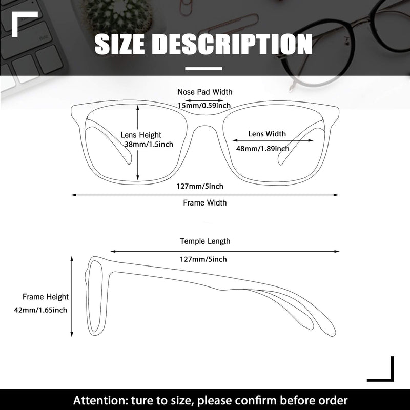 [Australia] - Hycredi Kids Blue Light Blocking GlassesÔºåAnti Eyestrain & UV Protection, Computer Gaming TV Phone Glasses for Boys Girls C1* Transparent 48 Millimeters 