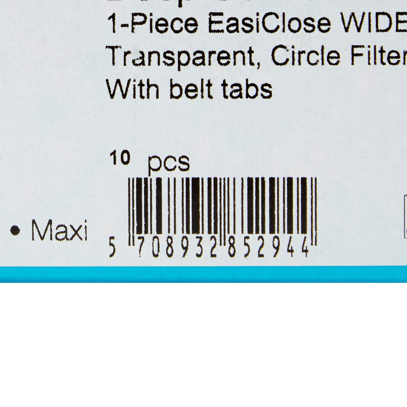 [Australia] - Filtered Ostomy Pouch One-Piece System 11 Inch Length, Maxi 3/8 to 1-11/16 Inch Stoma Drainable Deep Convex, Trim to Fit, Coloplast, 16767 - Box of 10 