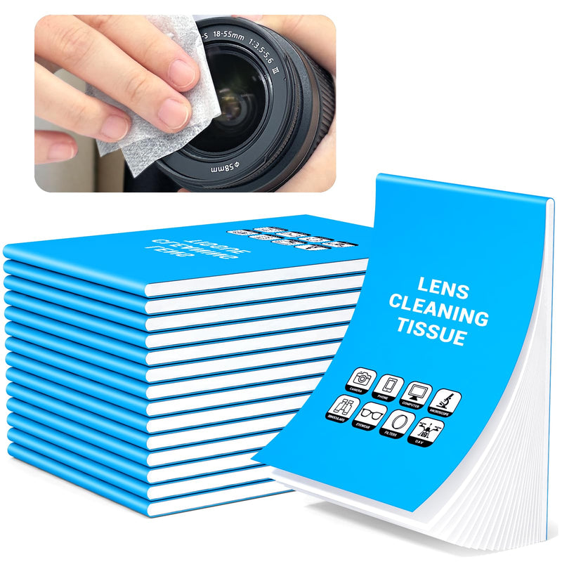 [Australia] - 700 Sheets Lens Cleaning Tissue Paper - Premium Lens Paper for Microscope, Camera Lenses, Laser Lens, Precision Optics, Ideal for Lens Cleaning and Maintenance, Lens Cleaning Wipe 