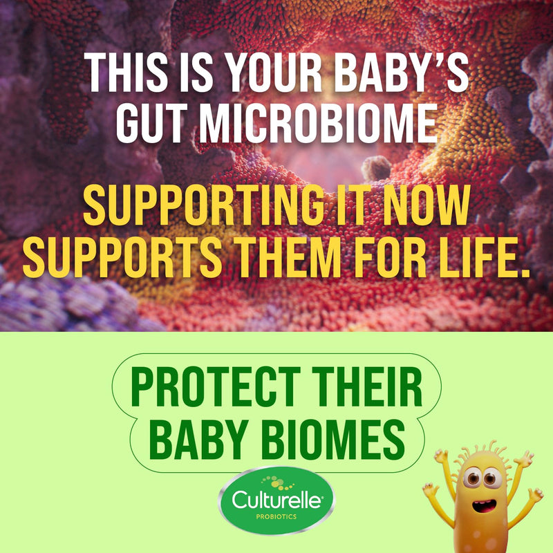 Culturelle Baby Healthy Development Probiotic, Vitamin D, HMO & DHA Packets, Helps Promote a Healthy Immune System & Digestive System* in Babies & Kids Ages 1+, Gluten Free & Non-GMO, 30 Count