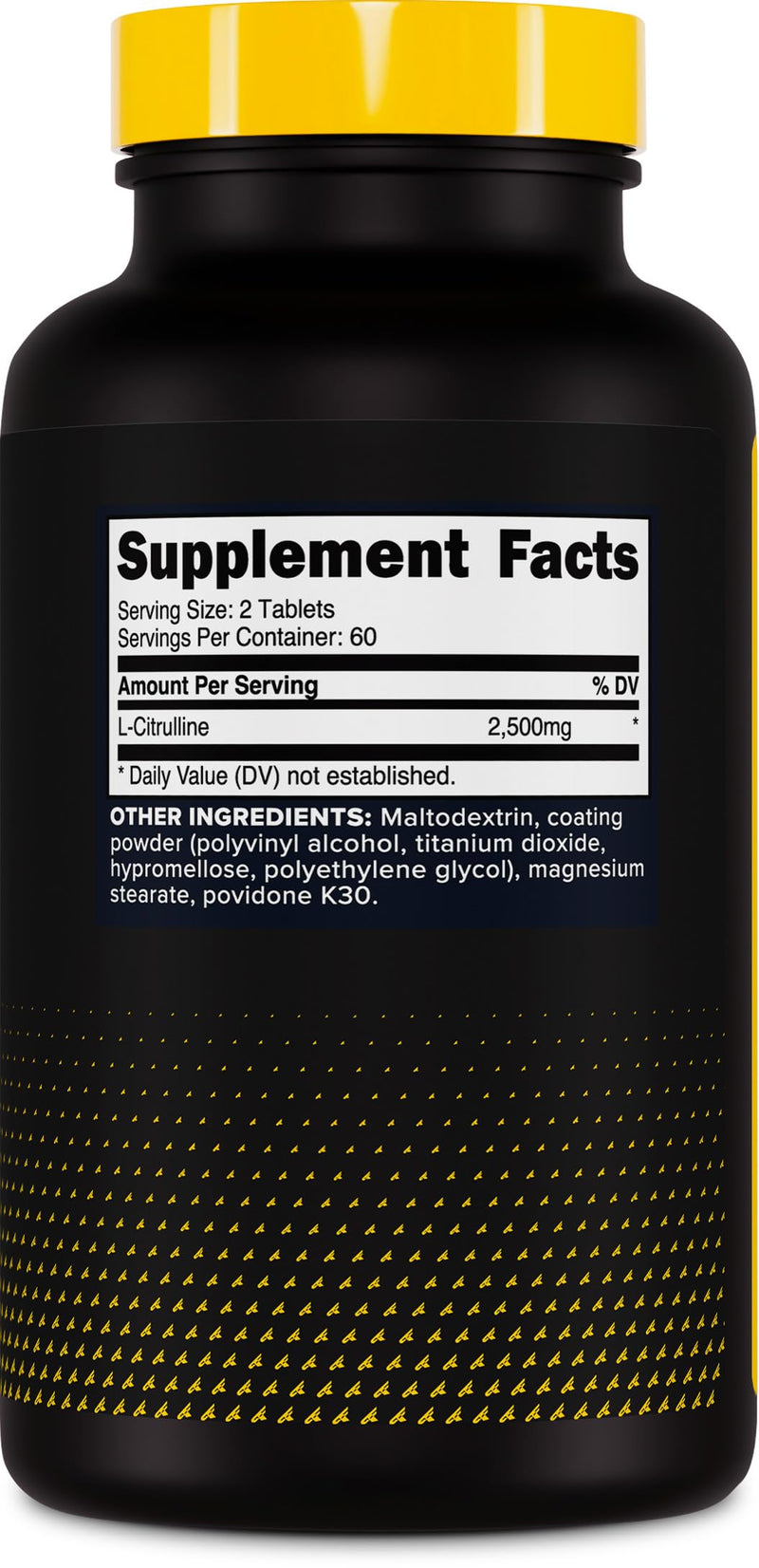 Primaforce L-Citrulline 2500mg per Serving, 60 Servings; 120 Tablets 120 Count (Pack of 1)