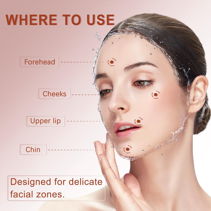 [Australia] - Facial Hair Removal Cream Kit for Women – Depilatory & Post Care Soothing Cream, 4 Min Painless & Flawless Face Hair Remover, Gentle Plant Formula for Sensitive Skin 