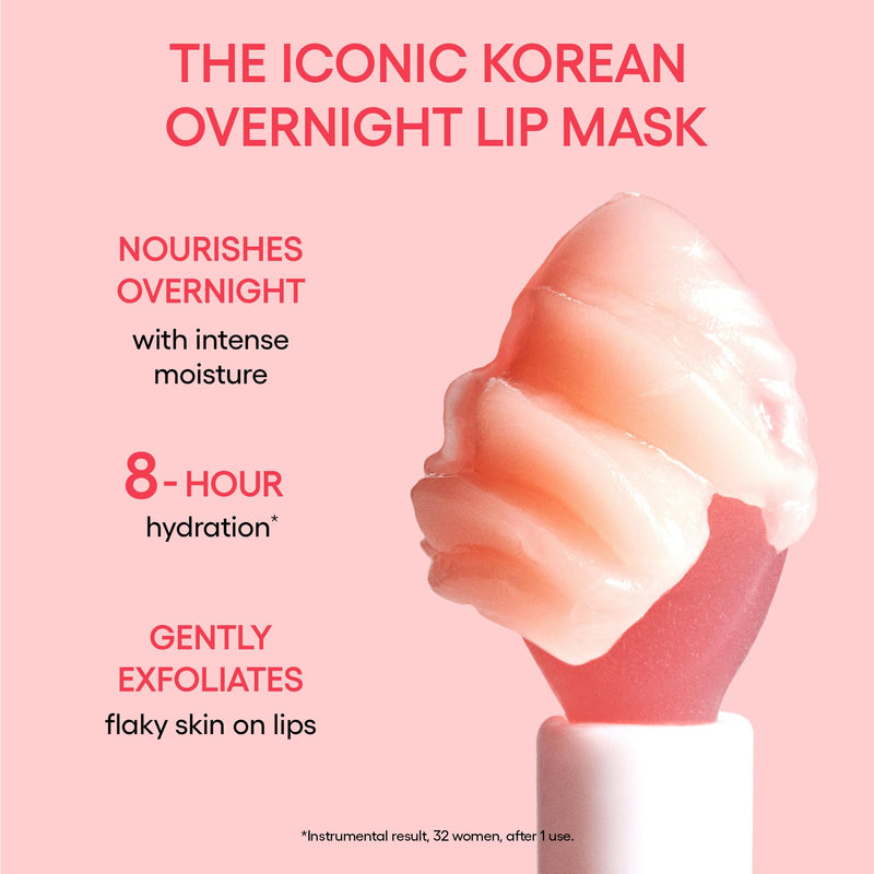 [Australia] - LANEIGE Lip Sleeping Mask: Nourish, Hydrate, Vitamin C, Murumuru & Shea Butter, Antioxidants, Flaky, Dry Lips Strawberry Shortcake 